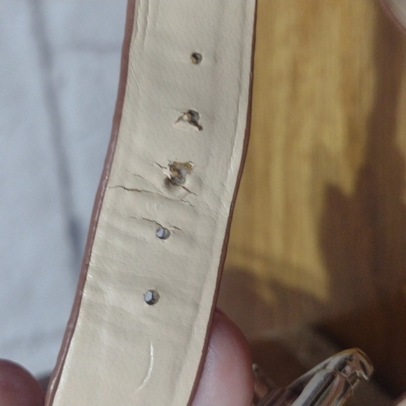 Alex Marie Brown Leather Women's Sandals 7.5 - Picture 11 of 12